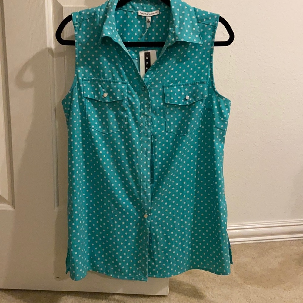 Blue Tank Top BRAND NEW